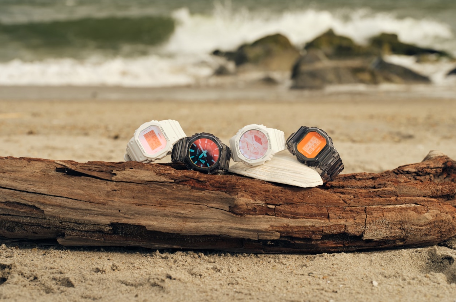 G-SHOCK’s New Beach Time Lapse Collection